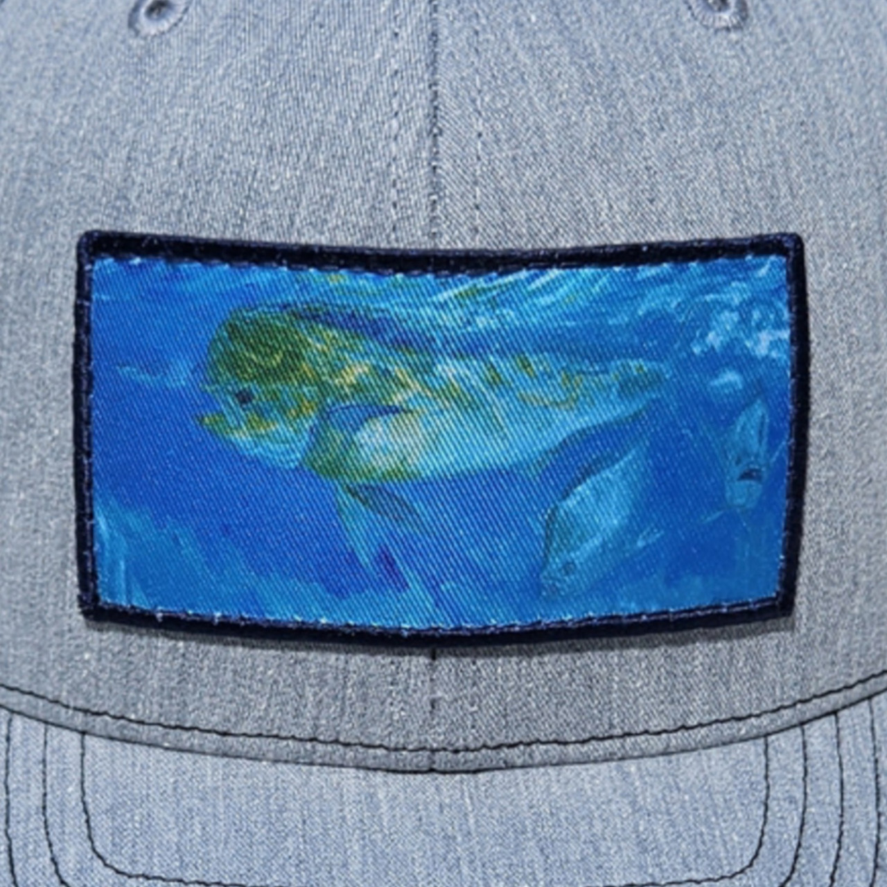 Alltackle Hat - Charles Lawrence Signature Mahi - Heather Black